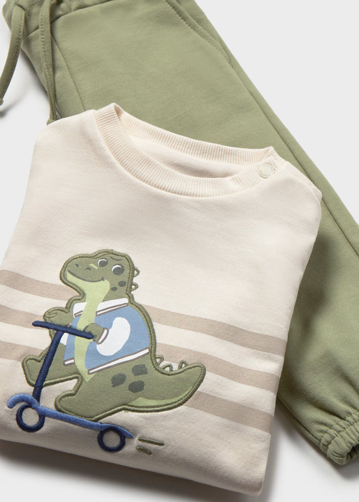 Dino Scoot Sweater Set