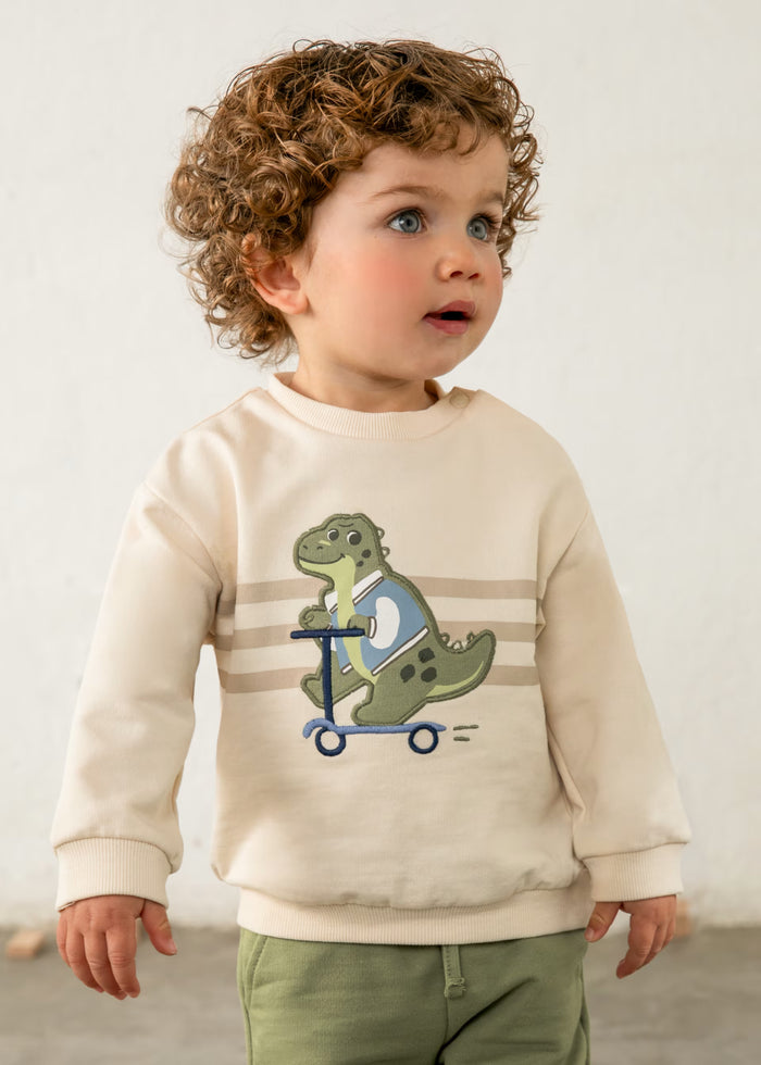 Dino Scoot Sweater Set