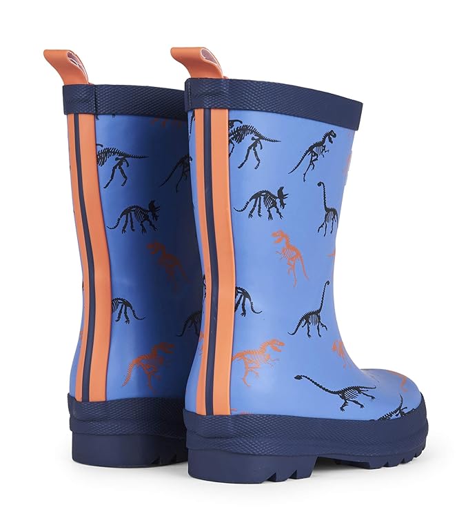 Dino Silhouette Matte Rain Boots