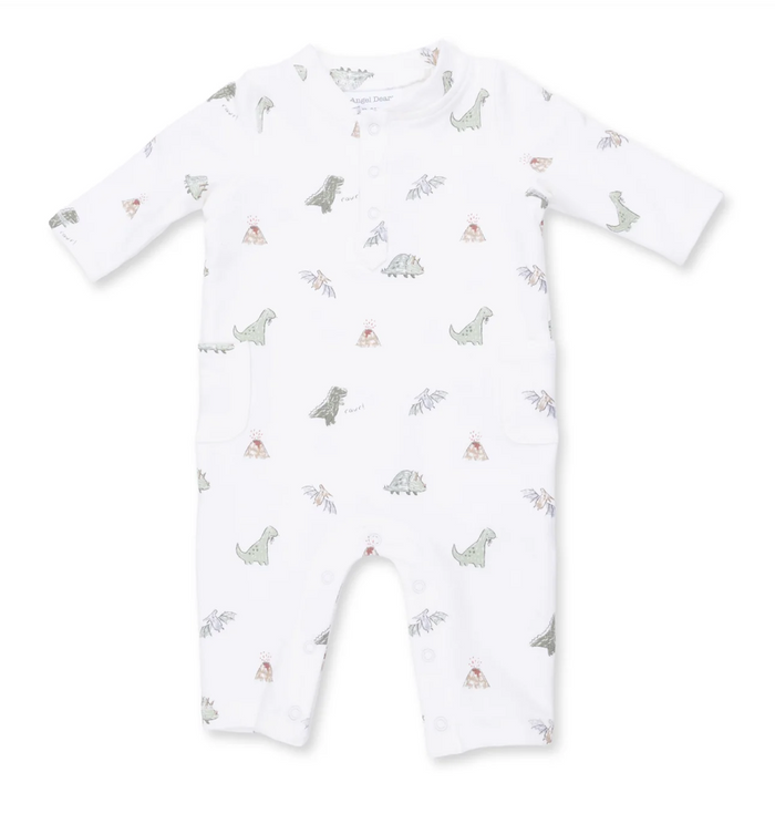 Dinos French Terry Romper