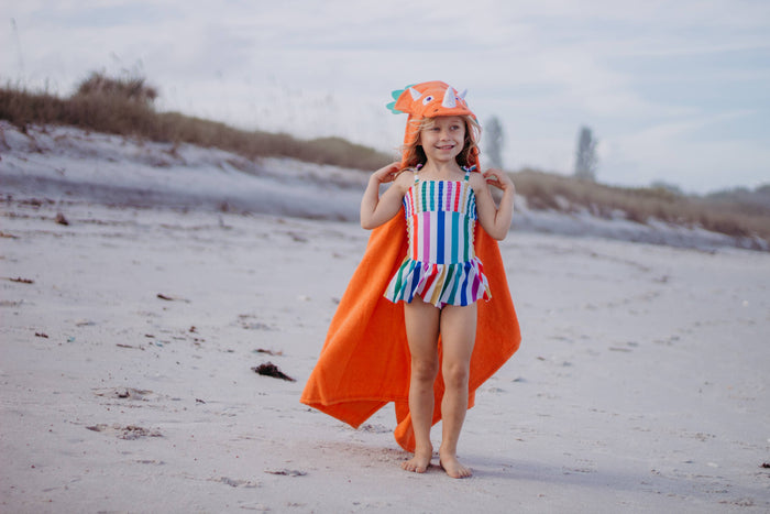 Dinosaur Hooded Towel for Toddlers