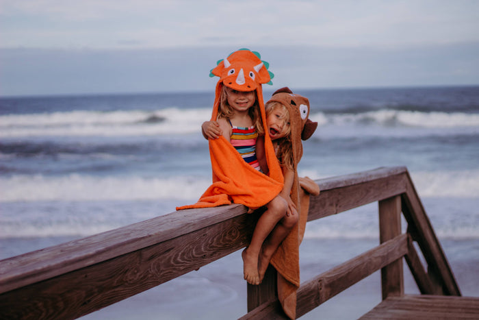 Dinosaur Hooded Towel for Toddlers