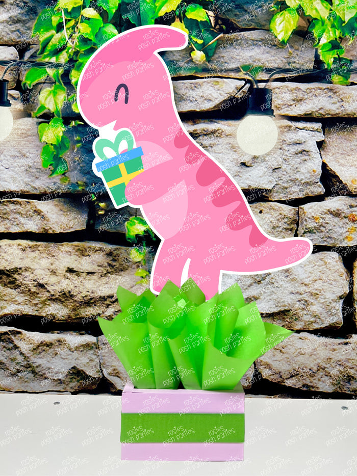 Dinosaur Theme | Dino Birthday Party | Dino-Mite Table Centerpiece Party Decoration SET OF 4