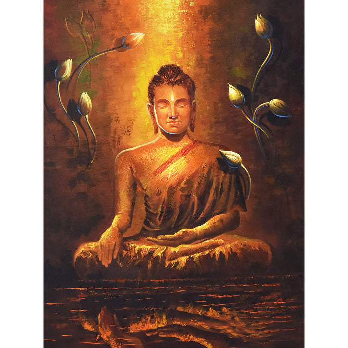 Divine Buddha, Painting