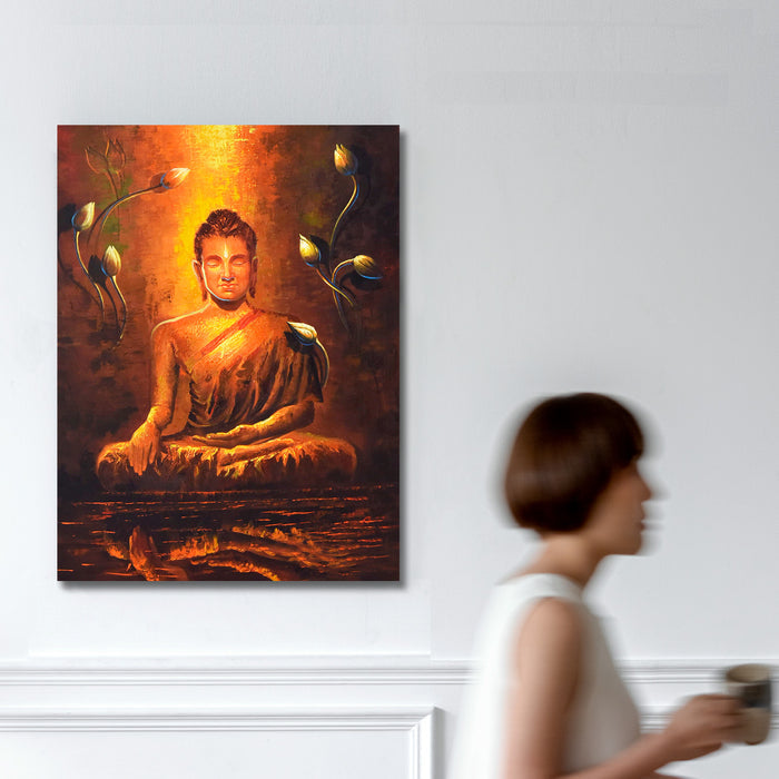 Divine Buddha, Painting