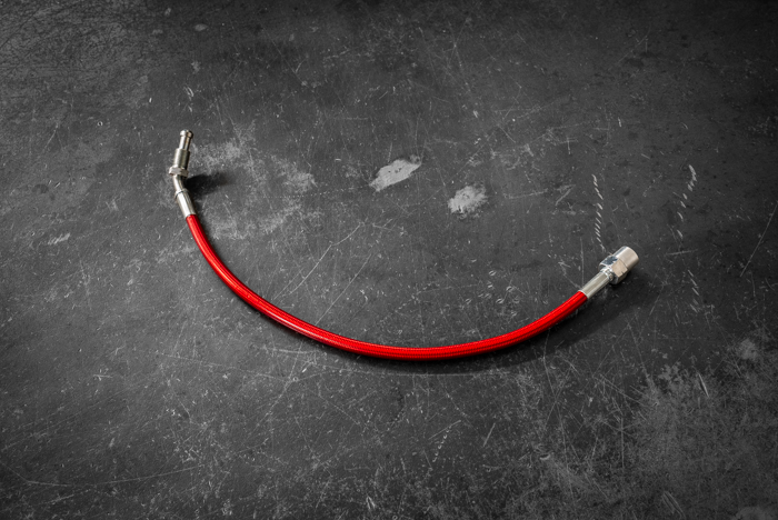 E28 Stainless Steel Clutch Line (M5, 535i) - V2-Brake and Clutch Lines-grip-drift-Garagistic-bmw