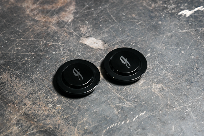 E30 Billet Aluminum Front Wheel Bearing Dust Caps (4-Lug) - 31211130125 / 31211125833