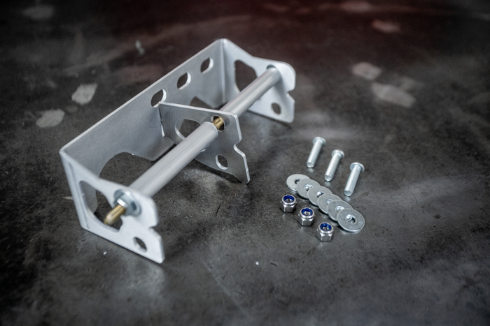 E30 Compact Boosterless Reservoir Mount Bracket-Brake Parts-grip-drift-Garagistic-bmw
