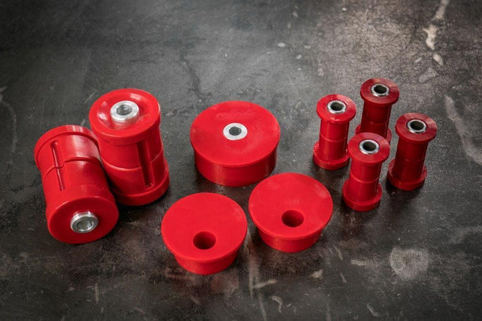 E30 Complete Bushing Kit - Poly and Delrin-Suspension Bushings-grip-drift-80A-Standard-Offset-Garagistic-bmw