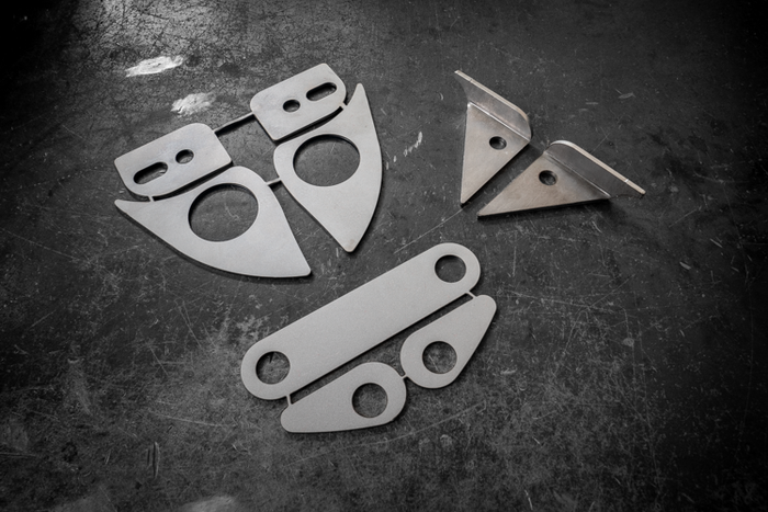 E30 Front Subframe Engine Reinforcement Kit-Reinforcement Plates-grip-drift-Add front sway reinforcements-Add Rear Subframe Differential Mounting Point Reinforcement Kit-Garagistic-bmw