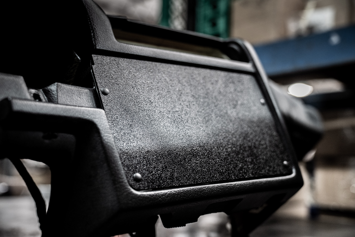 E30 HVAC Delete Panel - 318, 325i/is/e/es, M3-Delete Panels-grip-drift-ABS Plastic-Garagistic-bmw