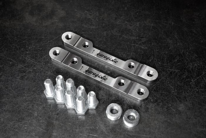 E30 RX7 Big Brake Conversion Caliper Brackets-Brake Parts-grip-drift-Garagistic-bmw