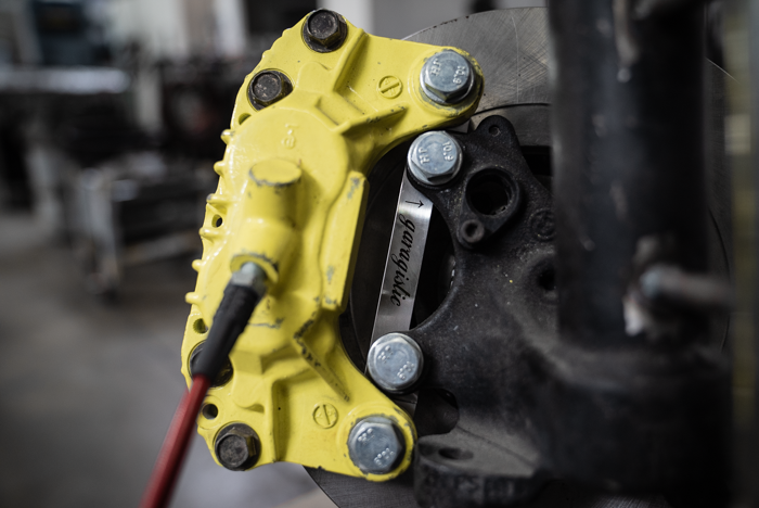 E30 RX7 Big Brake Conversion Caliper Brackets-Brake Parts-grip-drift-Garagistic-bmw