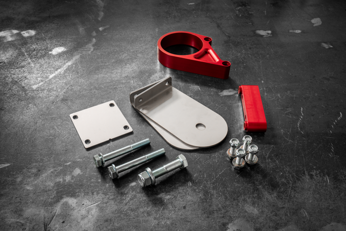 No Bushing / Standard E30 / Anodized Red