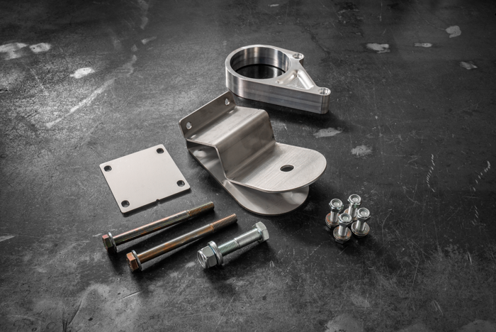 No Bushing / Z M Finned / Raw Aluminum