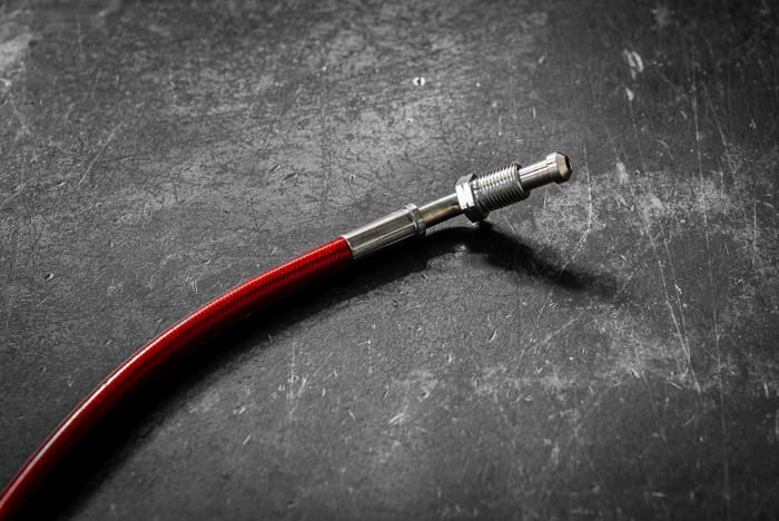 E30 Stainless Steel Clutch Line - V2-Brake and Clutch Lines-grip-drift-Garagistic-bmw