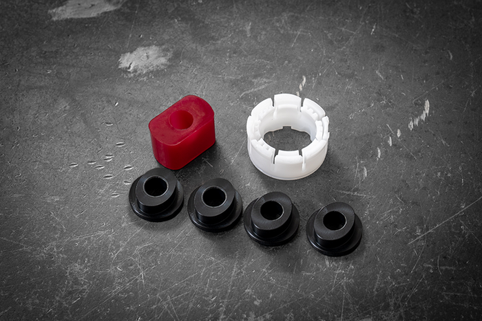 E39 528/530 Oval Shifter Bushing Kit-Shifter Bushings-grip-drift-Delrin-Garagistic-bmw