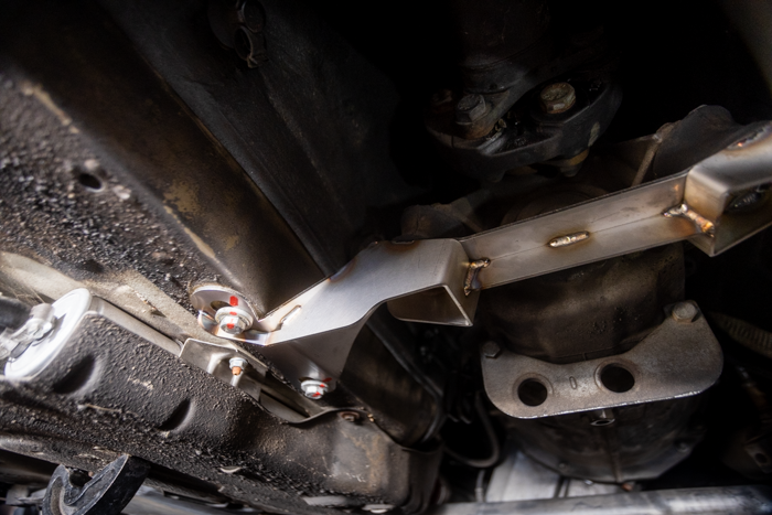 E46 5 Speed Heavy Duty Transmission Brace - 325, 330-Motor and Transmission Mounts-grip-drift-No Thanks!-Garagistic-bmw