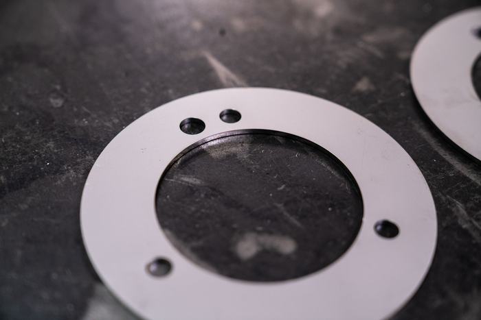E46 High Adjustment Upper Strut Mount Reinforcement Plate-Reinforcement Plates-grip-drift-Garagistic-bmw