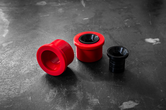 E46 NON-M Solid Front Control Arm Bushings (FCAB)-Suspension Bushings-grip-drift-Small Hex (21-22mm)-80a (Street)-Garagistic-bmw