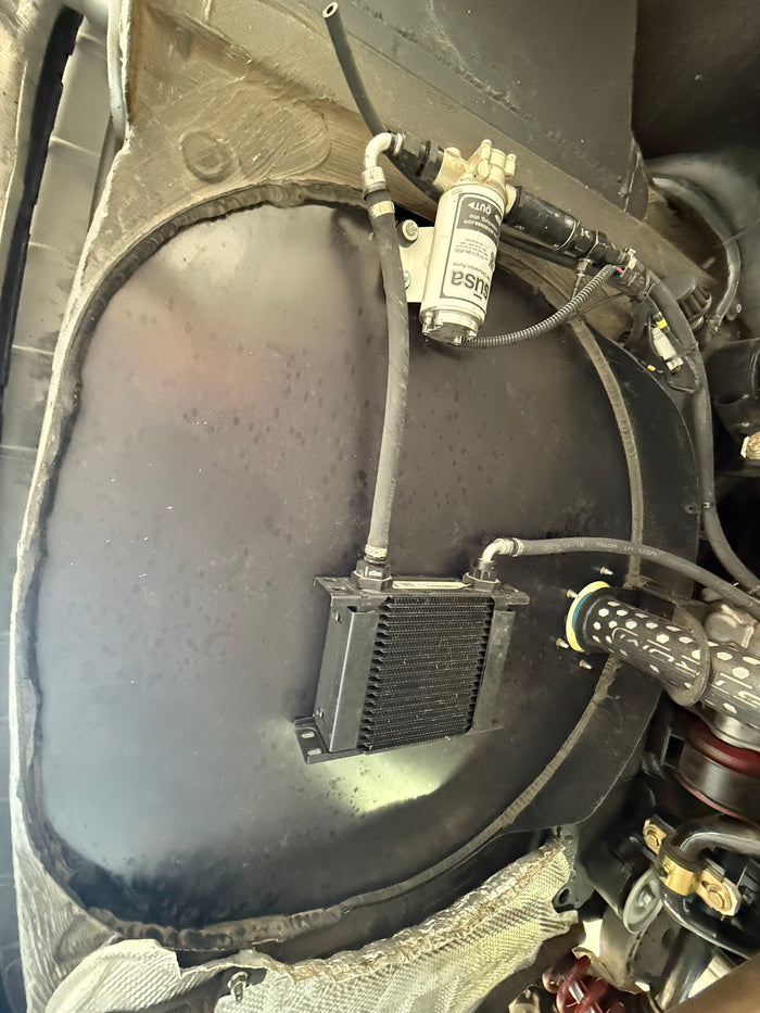 E46 Spare Tire Trunk Delete with Differential Cooler Mounting