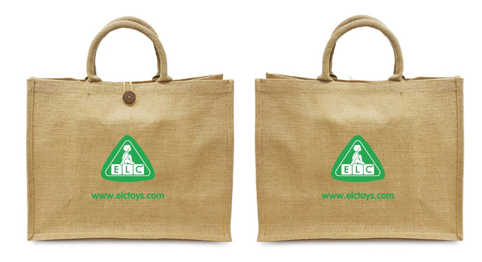 Early Learning Centre Shopping Bags Deluxe Jute 43x19x33cm 1-piece
