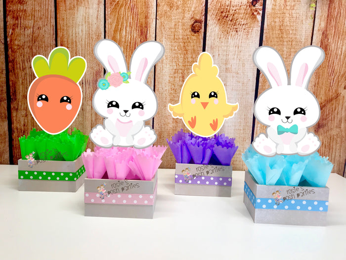 Easter Bunny Theme birthday Baby Shower Centerpiece Decoration