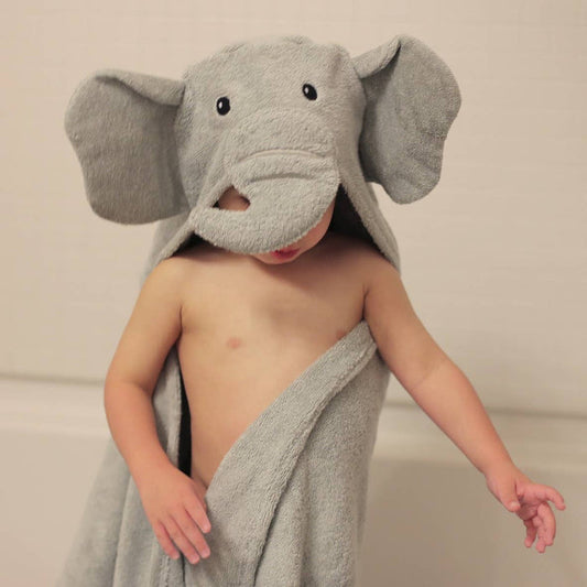 Elephant Hooded Towel for Toddlers