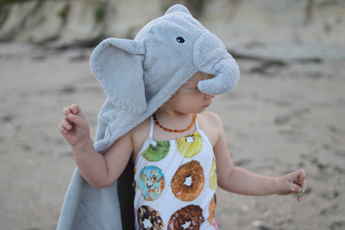 Elephant Hooded Towel for Toddlers