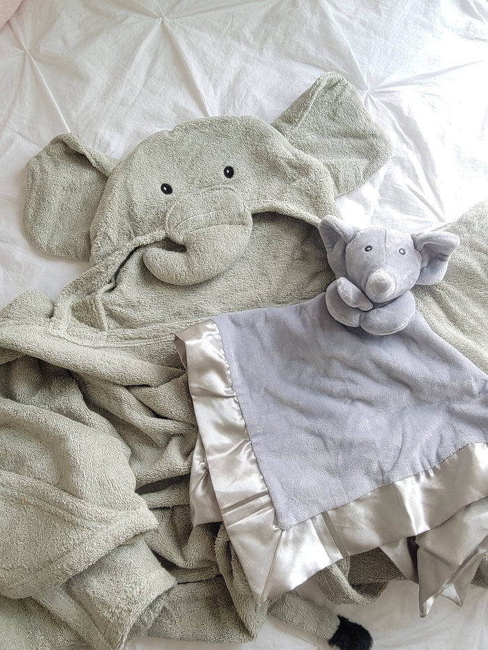Elephant Hooded Towel for Toddlers
