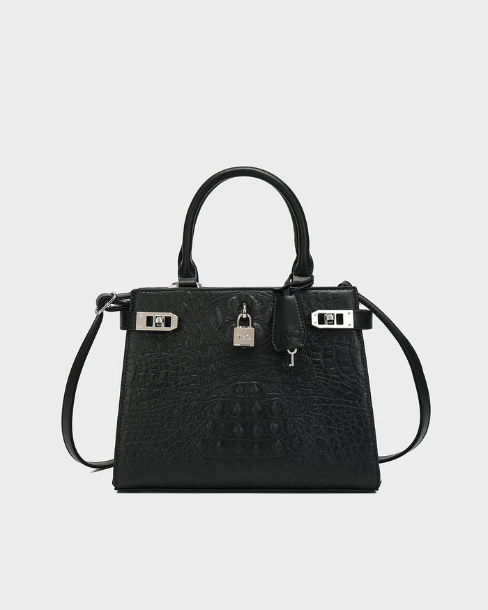 Empress Mini Tote Bag in Black