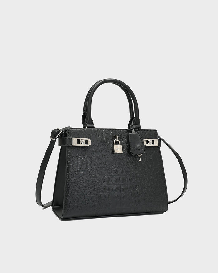 Empress Mini Tote Bag in Black