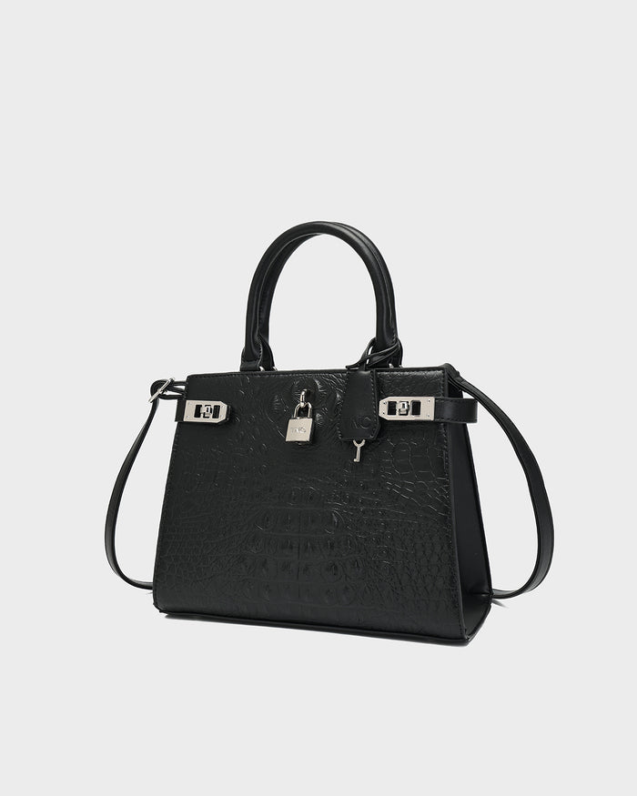 Empress Mini Tote Bag in Black