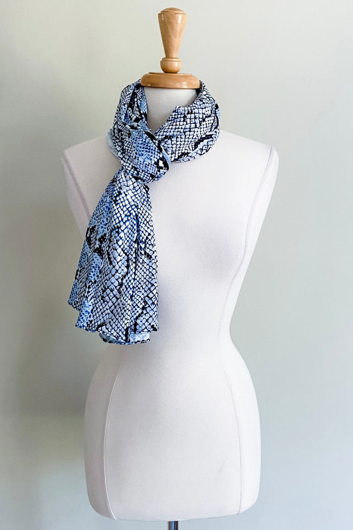 Endless Assorted Prints in indigo snake