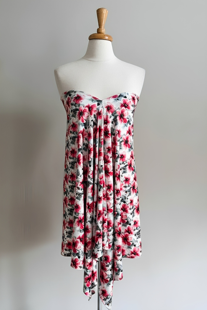 Pink Poppy Endless multiway dress by Diane Kroe