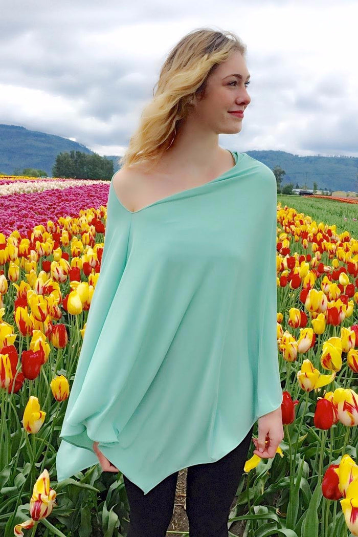Diane Kroe Endless Infinity Scarf in New Spring Colour Ocean Wave