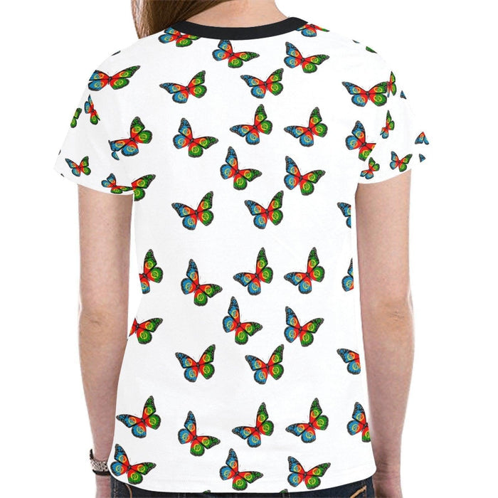 ER  Butterfly Printed T-shirt - Natna Shop