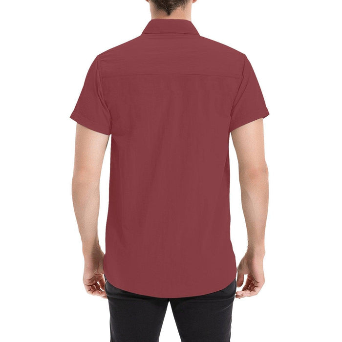 ERI Burgundy Men Shirt - Natna Shop