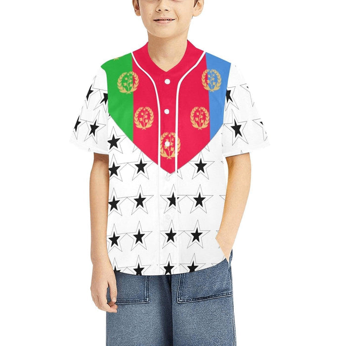 ERI Kids Print Baseball Jersey - Natna Shop