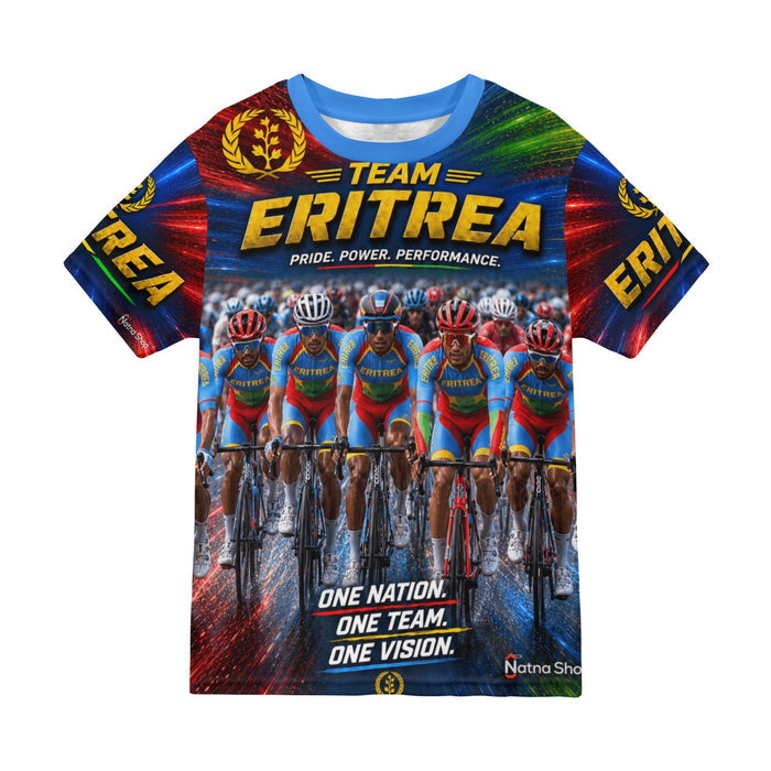 Eritrean sports fan T-shirt for race day and casual wear