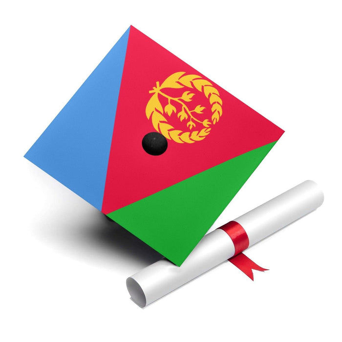 Eritrean Flag Graduation Cap Topper - Natna Shop