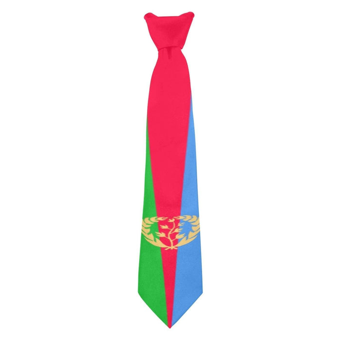 ERITREAN NECKTIE MEN ERITREA FLAG TIE Custom Peekaboo Tie with Hidden Picture - Natna Shop