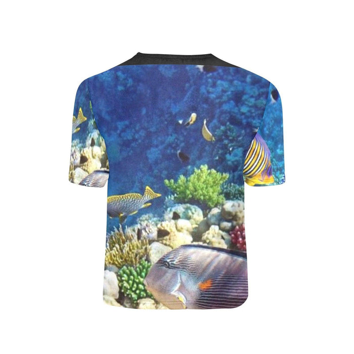 Eritrean red sea t-shirt for kids Crew Neck - Natna Shop