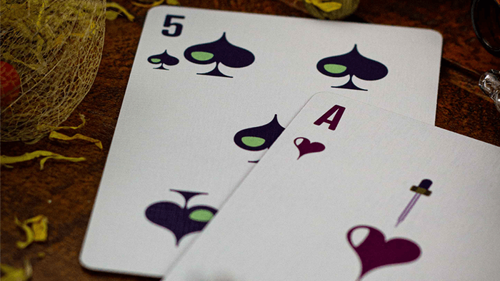 PlayingCardDecks.com-Essential Lavender Playing Cards Cartamundi