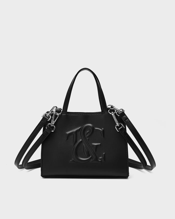 Essential Mini Tote in Onyx Black