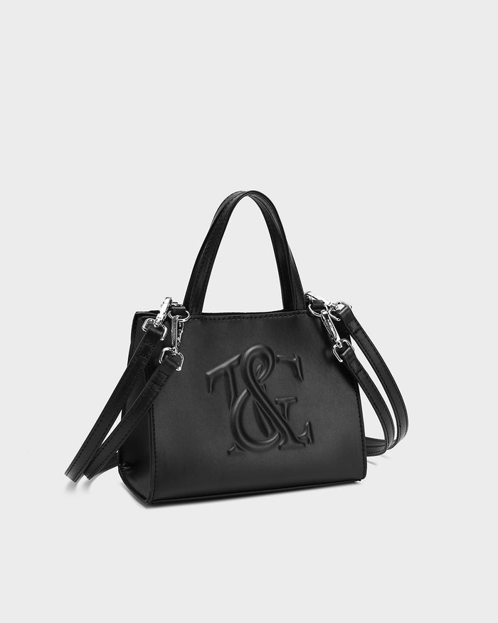Essential Mini Tote in Onyx Black