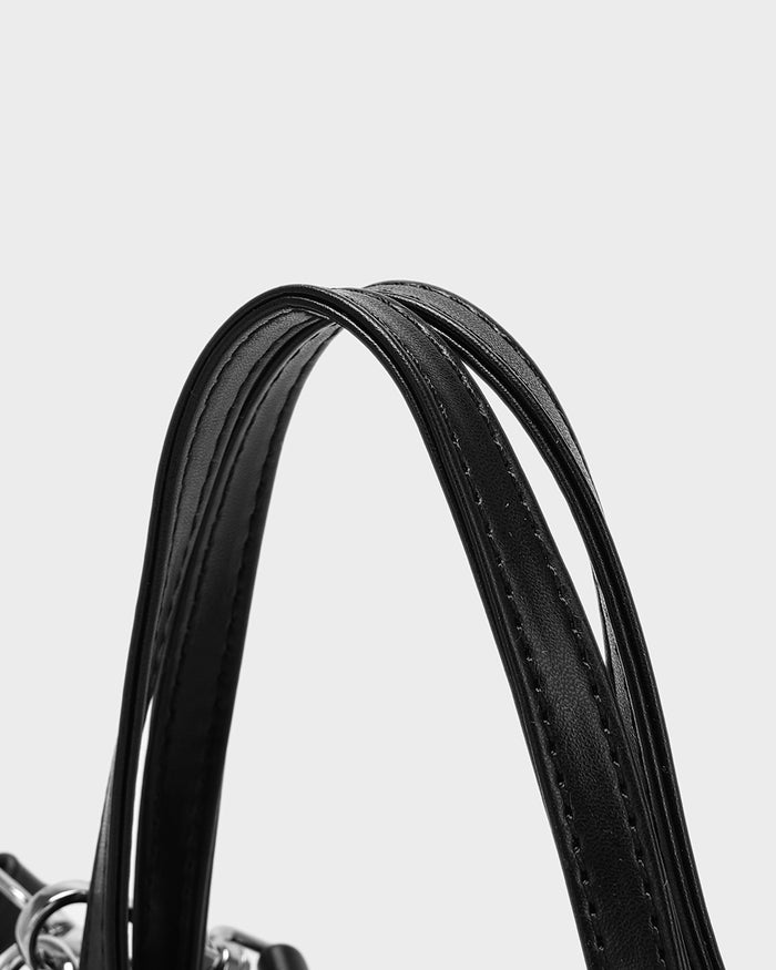 Essential Mini Tote in Onyx Black