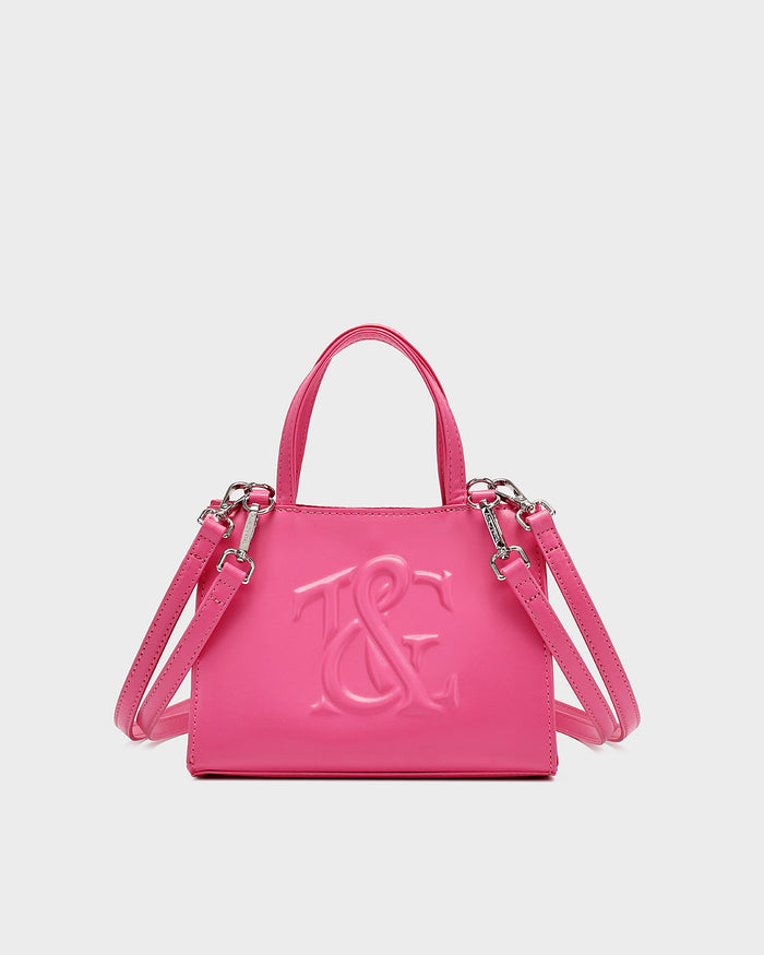 Essential Mini Tote in Raspberry Pink