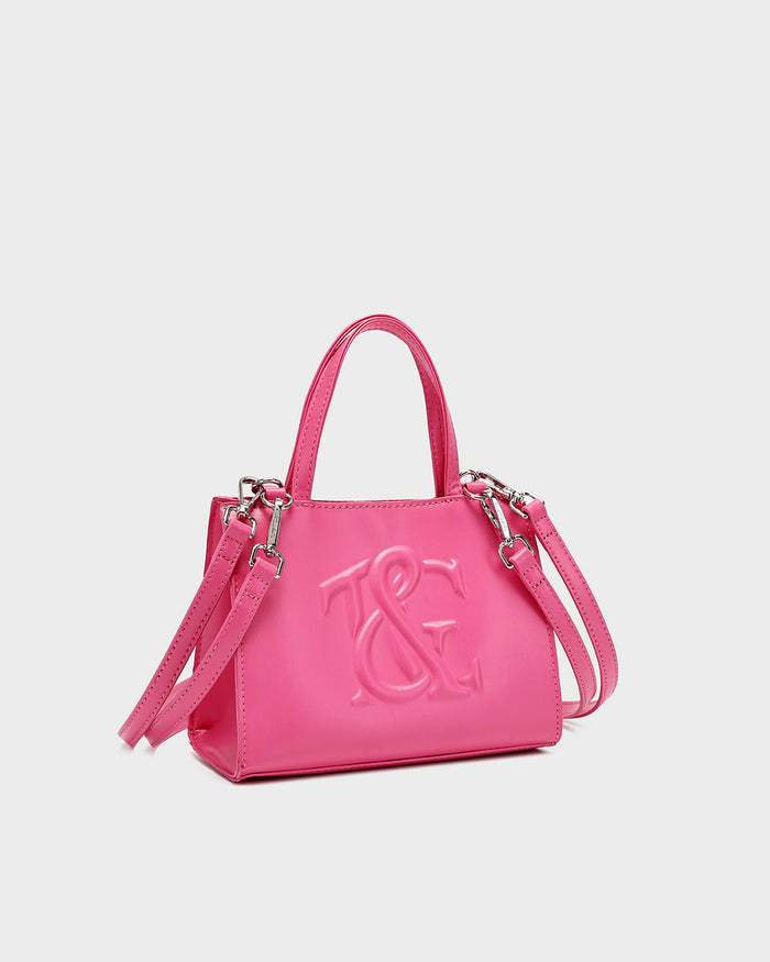 Essential Mini Tote in Raspberry Pink