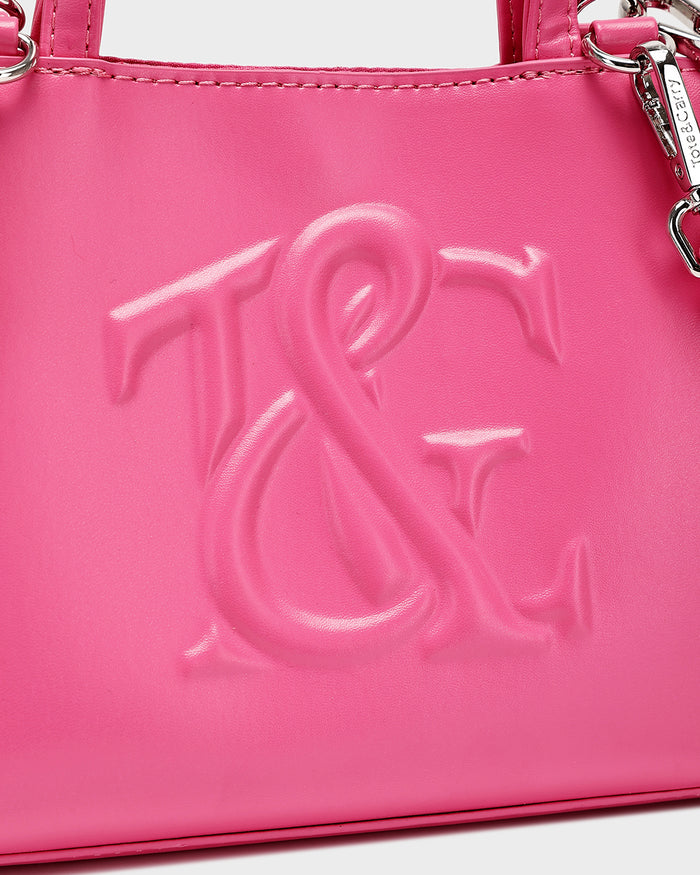 Essential Mini Tote in Raspberry Pink